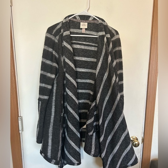 Knox Rose, large oversized long line, open front cardigan - Picture 1 of 11